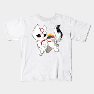 Okami chibi Kids T-Shirt